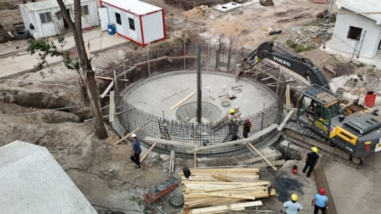 San Agustín: La obra de saneamiento cloacal tiene un avance del 65%