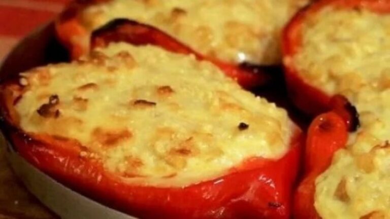 Pimientos rellenos al horno: una comida nutritiva y deliciosa