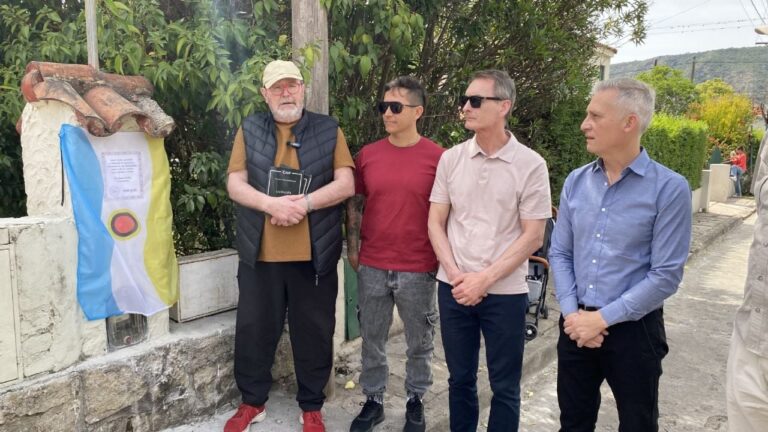 Descubrieron una placa en la casa donde vivió la escritora Venancia L. de Barandier