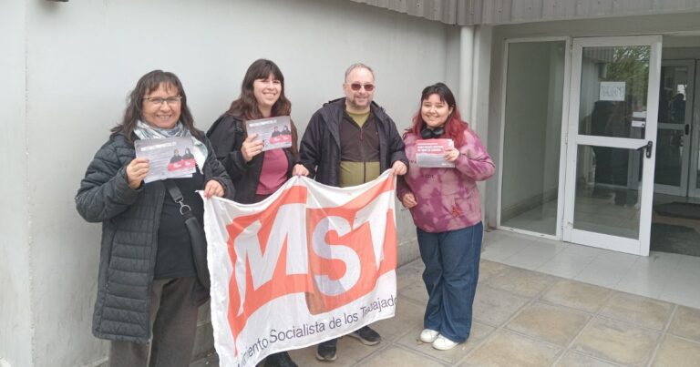 Río Gallegos. Oriana Toloza y Martín Saavedra: Apoyar la lucha de los trabajadores de la salud es defender los derechos del pueblo