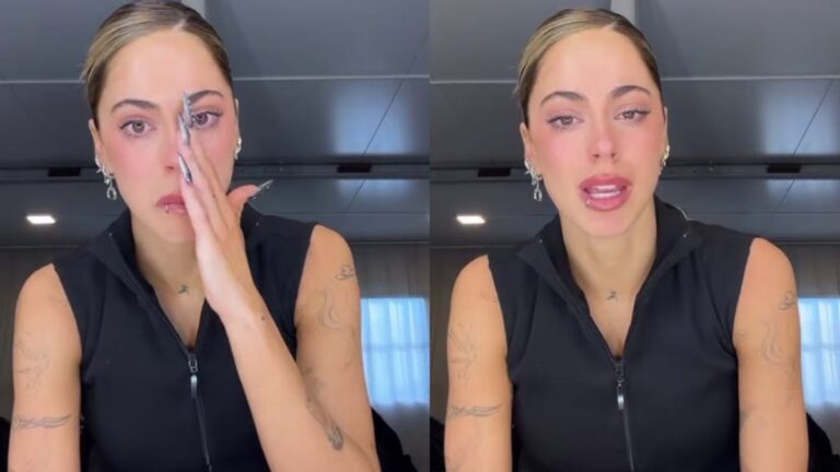 Tini Stoessel se quebró al anunciar la suspensión de su primer show de Futttura: «Tenía mucha ilusión…»