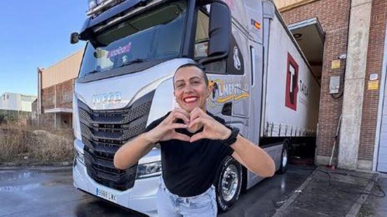Muere a los 41 años la camionera e influencer Oti Cabadas, conocida como ‘CocoTruckerGirl’