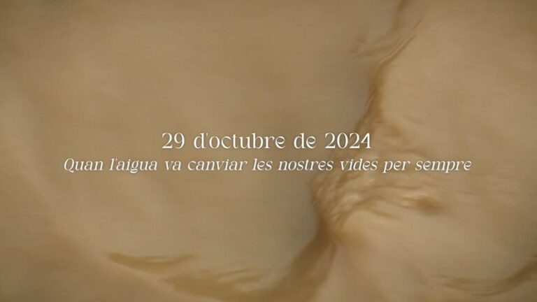 ‘Els pobles de l’aigua’: un documental de la dana de Valencia