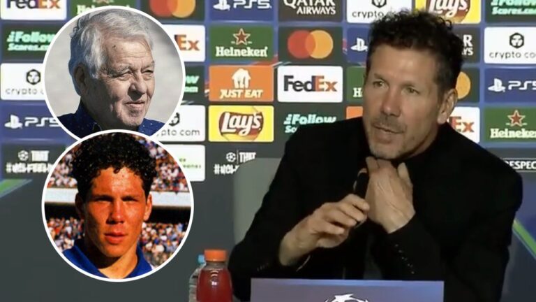 Simeone agradeció a Daniel Willington