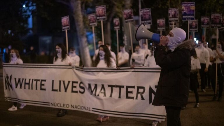 Tres detenidos en una manifestación neonazi de ‘Núcleo Nacional’ en Madrid
