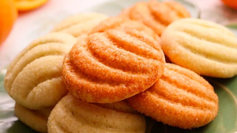 Galletas de naranja caseras y sanas para acompañar el mate