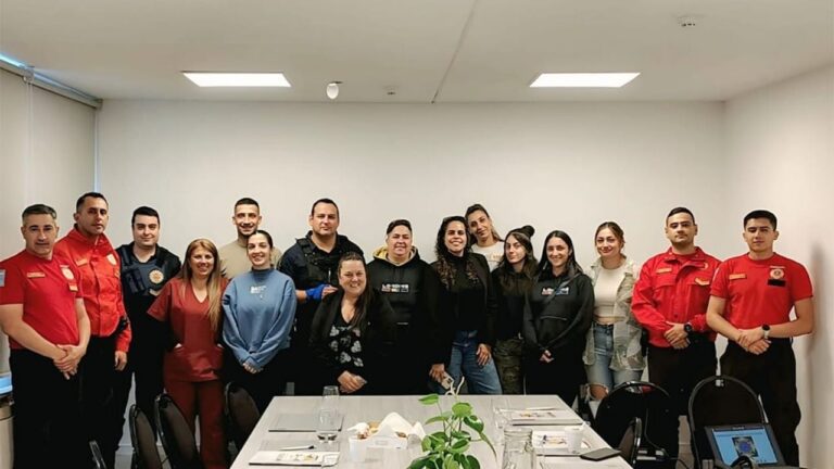 Capacitación clave en el Puente Uruguay: fuego, evacuación y primeros procedimientos