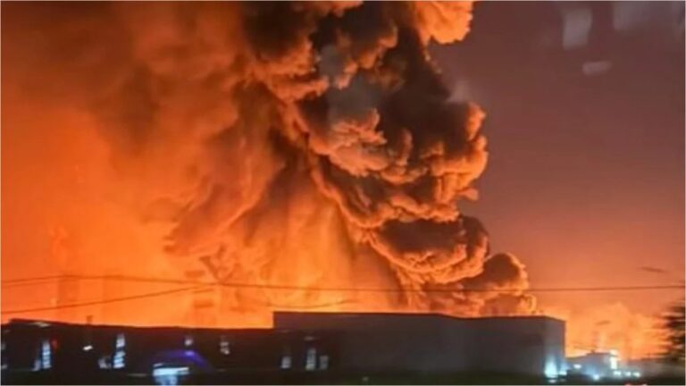 Impresionante explosión en una agroquímica del Polo Industrial de Ezeiza: hay heridos
