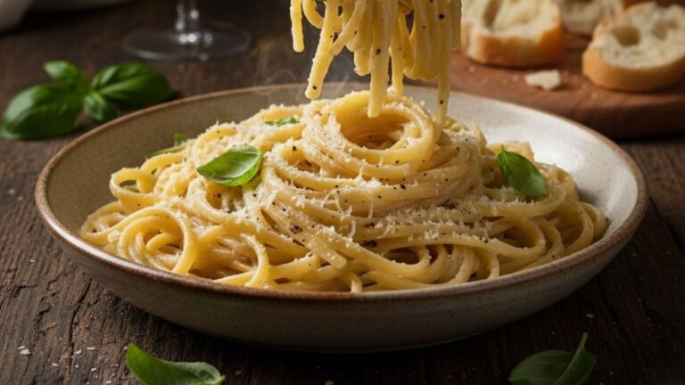 La receta ideal para hacer lingüini con crema de parmesano