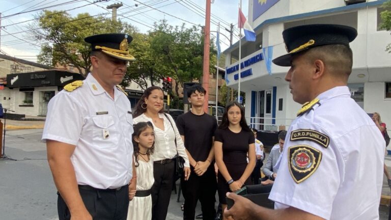 Emotivo acto en la Departamental Punilla por el 165 aniversario de la Policía de Córdoba