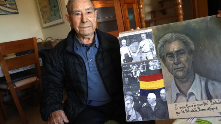 El guerrillero antifranquista Francisco Martínez, El Quico: Sin la memoria democrática somos candidatos al error permanente