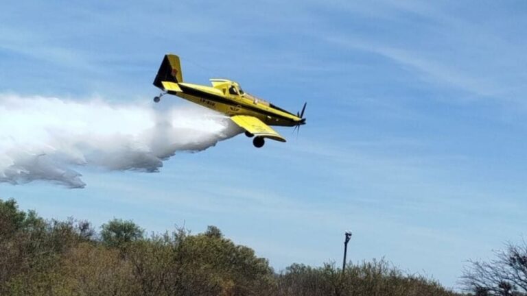 Contuvieron el incendio en Charbonier pero continúa la alerta extrema