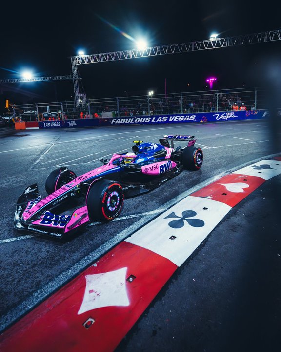 Colapinto largará 15 tras una caótica clasificación en Las Vegas