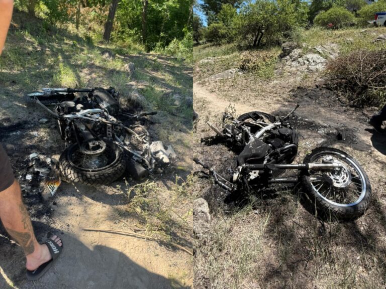 Vinieron desde Santa Fe a pasar el fin de semana y les robaron y destruyeron todas las motos en San Antonio de Arredondo
