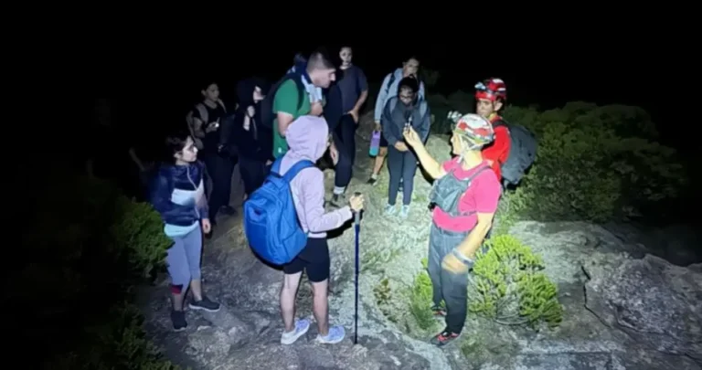 Otra vez, un grupo se perdió en el sendero de la Casita de Cristal: 12 personas debieron ser rescatadas por el DUAR