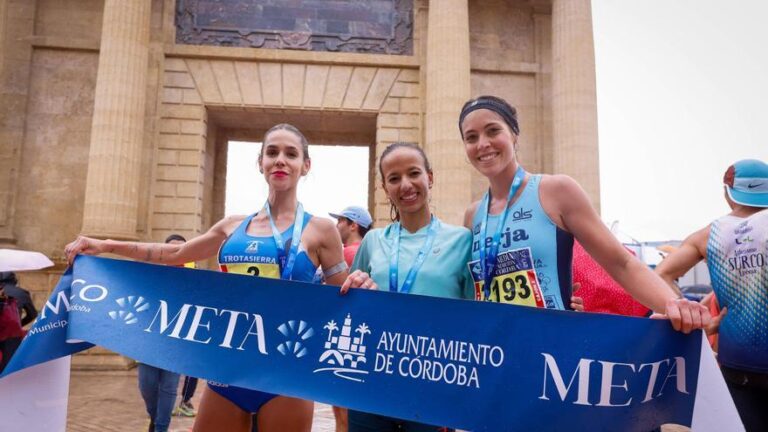 Tres cordobeses suben por primera vez a los podios absolutos de la Media Maratón de Córdoba