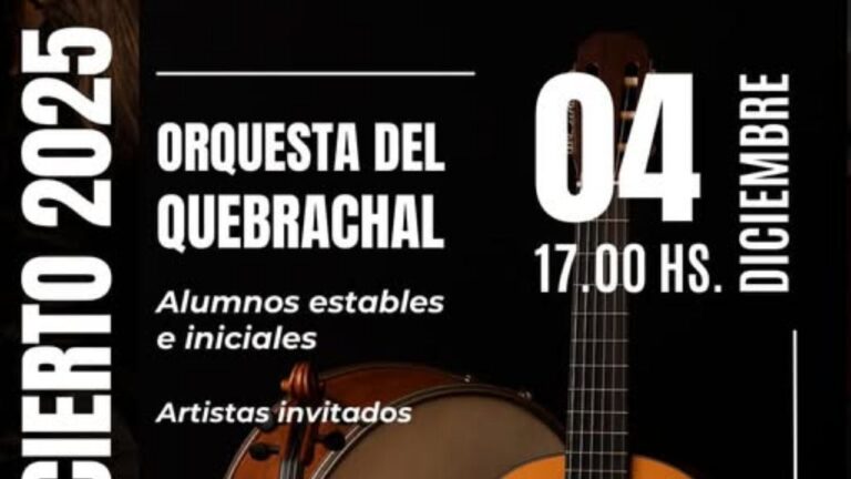 La Orquesta del Quebrachal presenta su Muestra Concierto 2025