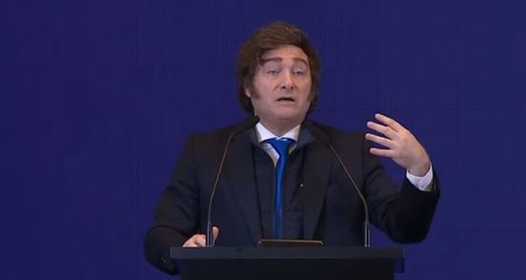 El Presidente Javier Milei cerró el Encuentro de Líderes de La Rural