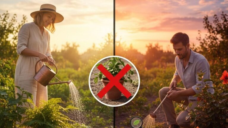 Jardinería: La hora ideal para regar tus plantas en verano