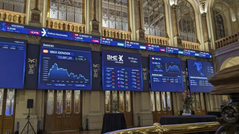 El Ibex 35 renueva sus alzas más allá de los 17.100 al calor de la banca