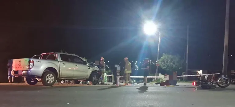 Tragedia en Tanti: Un motociclista murió en un choque sobre ruta 28