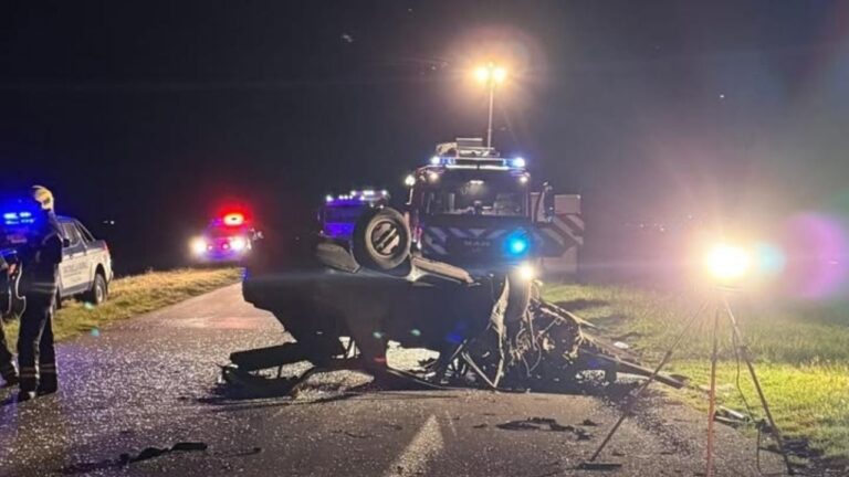 Grave choque camino a Colonia San Bartolomé terminó con un fallecido
