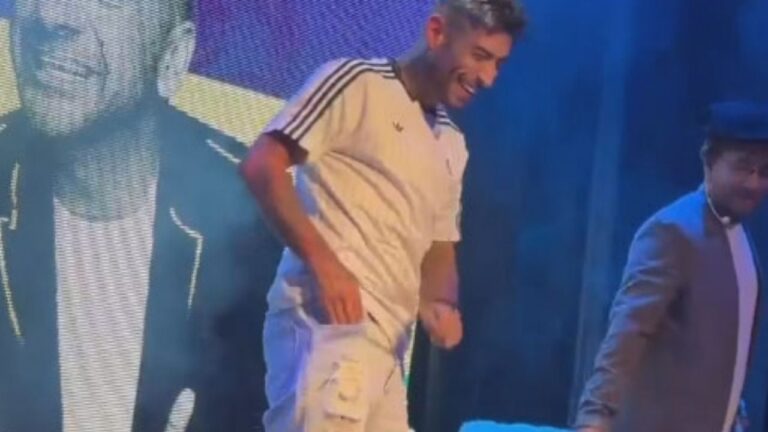 Video: Ulises Bueno visitó a Camilo Nicolás en el Teatro Holiday