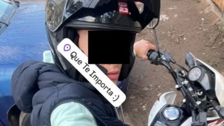 Murió tras robar una moto y chocar durante la fuga