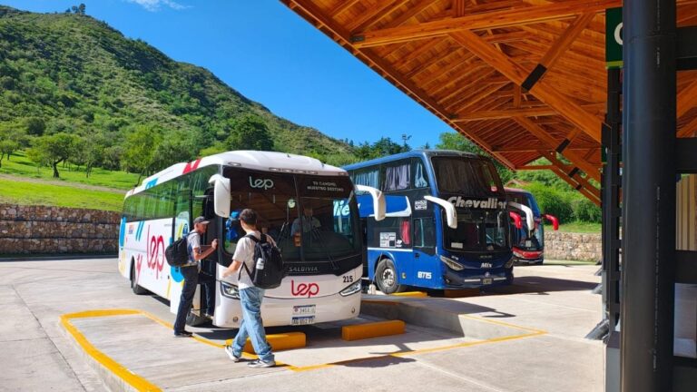 Villa General Belgrano puso en marcha su nueva terminal sobre la Ruta 5