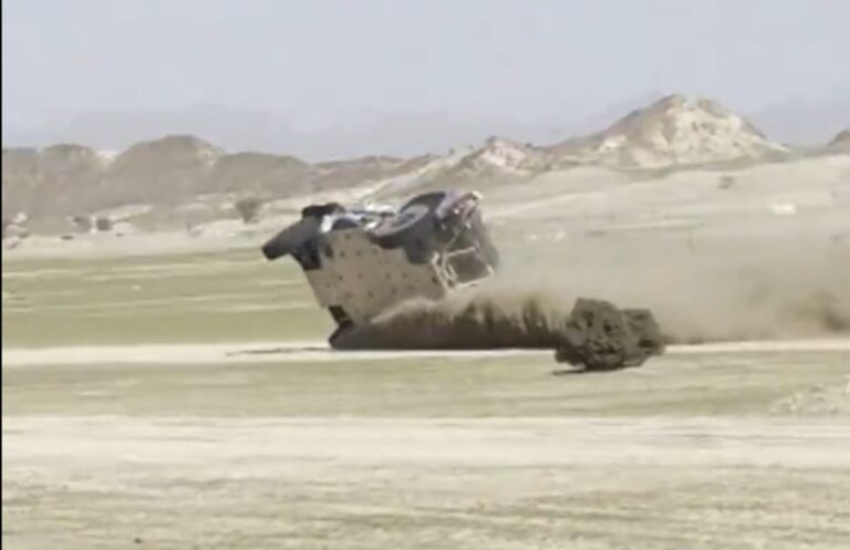 Así fue el primer accidente del Dakar 2026