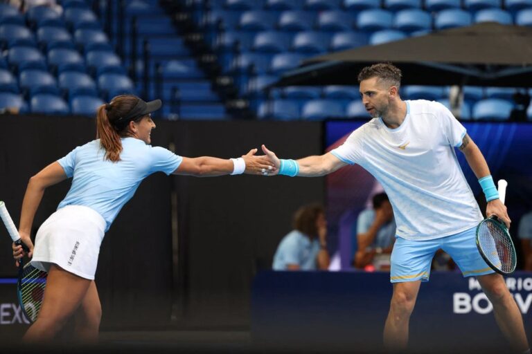 Argentina perdió la serie con Suiza y se despidió de la United Cup