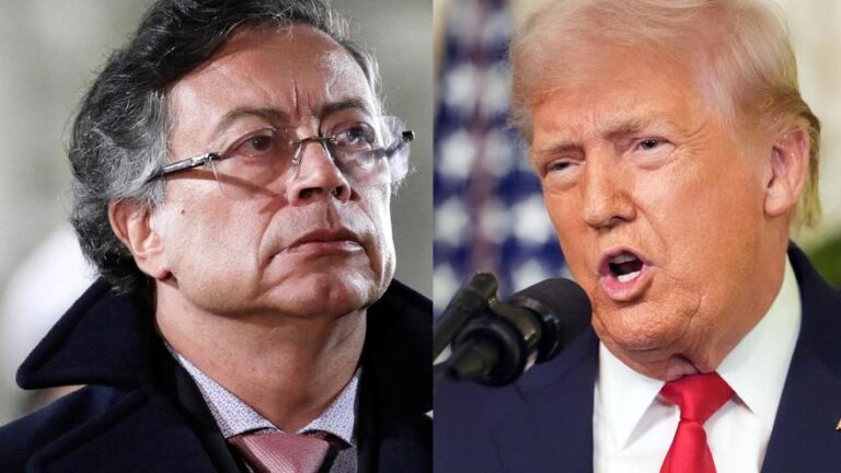 Trump y Petro mantienen una conversación telefónica por primera vez en medio de las amenazas de EEUU a Colombia