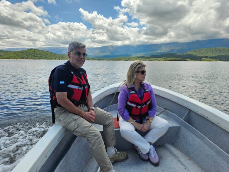 Operativo en el Dique La Viña: Nación y Provincia supervisaron los controles náuticos