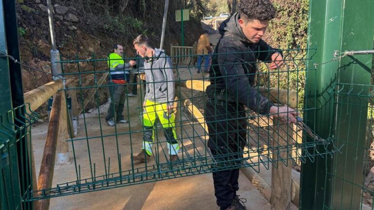 Fuerzan los accesos a los puentes colgantes del tercer tramo del cinturón verde de Córdoba