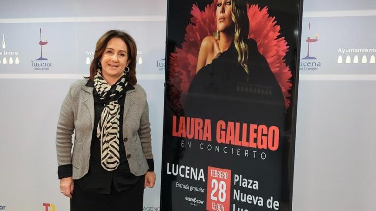 Así será el Día de Andalucía en Lucena: entrega de siete banderas y concierto de Laura Gallego