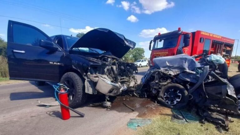 Un hombre perdió la vida en un choque fatal cerca de Villa María
