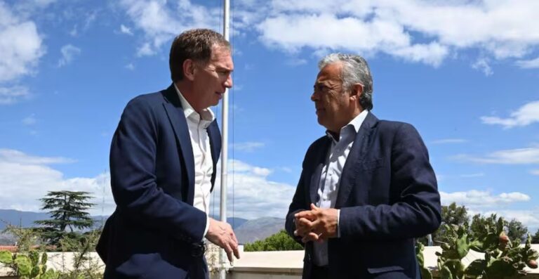 Gira de Santilli. Los gobernadores negocian el ajuste