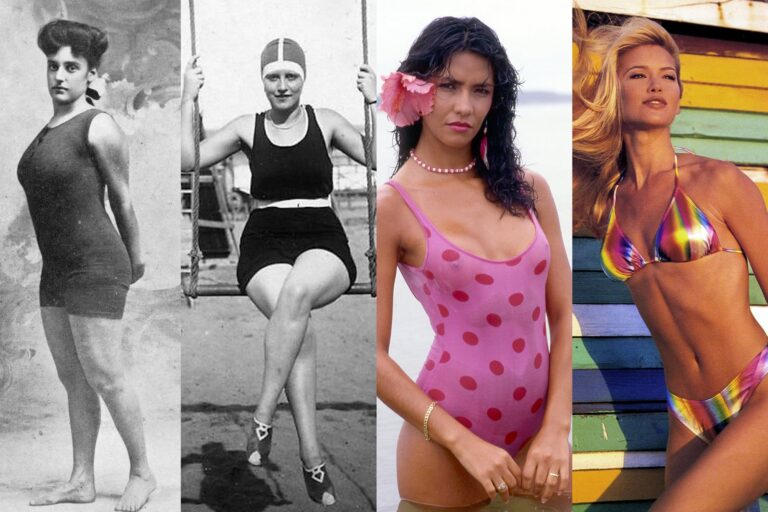 Del bloomer a la trikini: la evolución del traje de baño femenino y el fenómeno bikini, que cumple 80 años