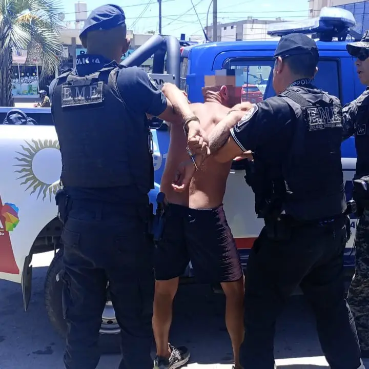 El hombre de la ganzúa: Lo controlaron en el centro, se resistió y fue detenido