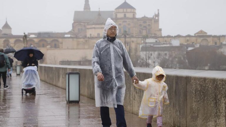 Córdoba recoge 8,3 litros este domingo como preludio a otra semana de precipitaciones