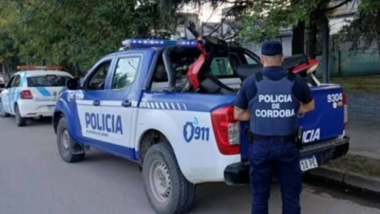 Secuestraron una moto conducida por un menor en Cruz del Eje