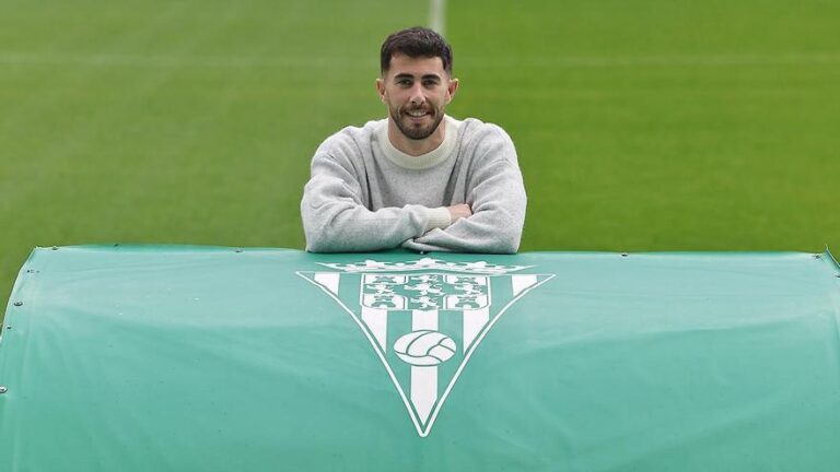Jacobo González, jugador del Córdoba CF
