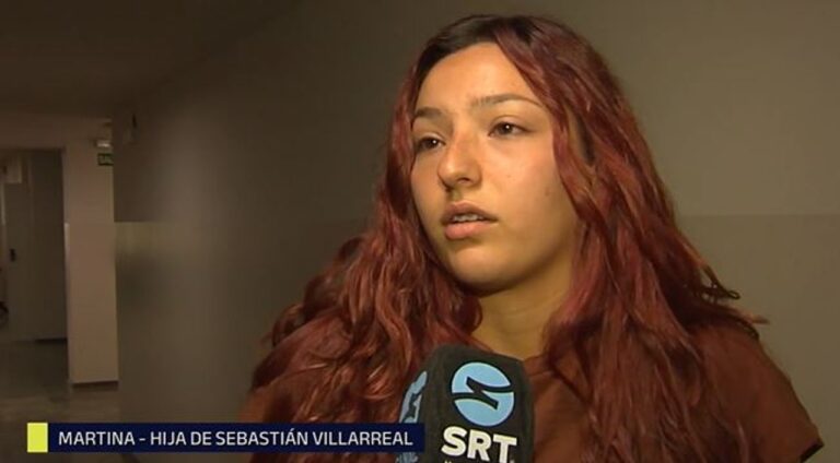 Martina, la hija de Sebastián Villareal: Le encuentro sentido al buscar justicia»