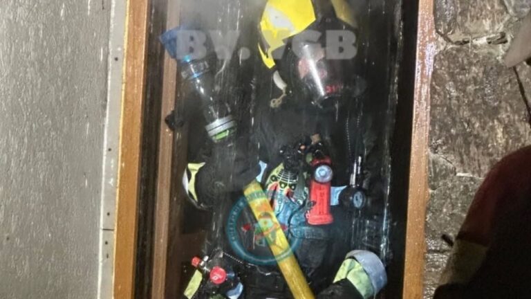 Bomberos controlaron un incendio en una galería en Villa General Belgrano