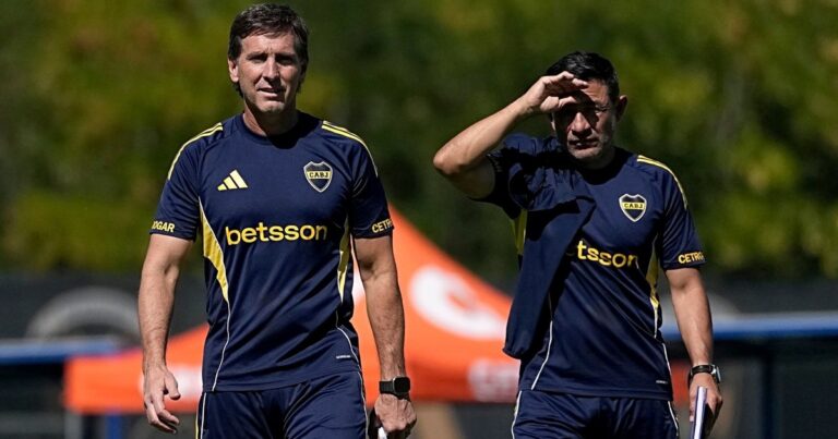 Prueba de fuego: Ubeda y un partido que puede marcar su ciclo en Boca