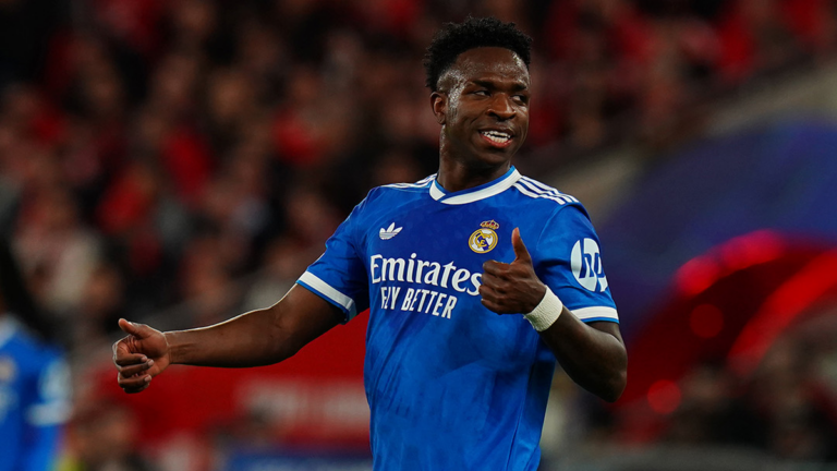 Vinícius Júnior denunció un comentario racista en el partido entre Benfica y Real Madrid