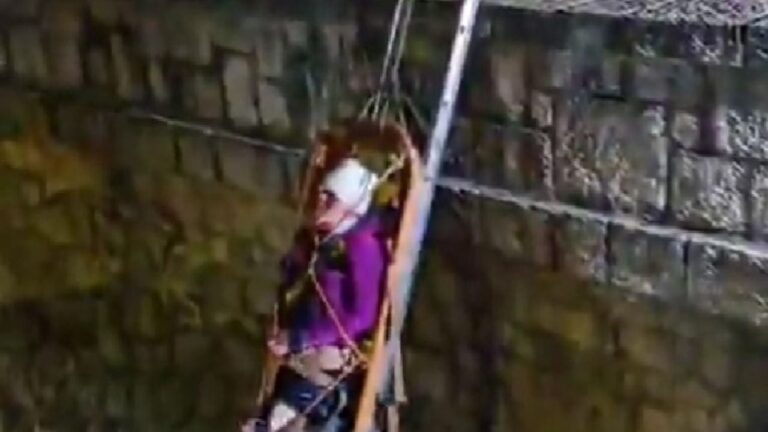 Escucharon gritos y encontraron a un hombre en La Cañada