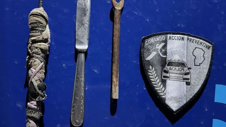 Cayeron dos jóvenes por portación ilegal de armas en Villa María