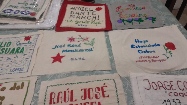 Bordar la memoria: puntadas que resisten al olvido