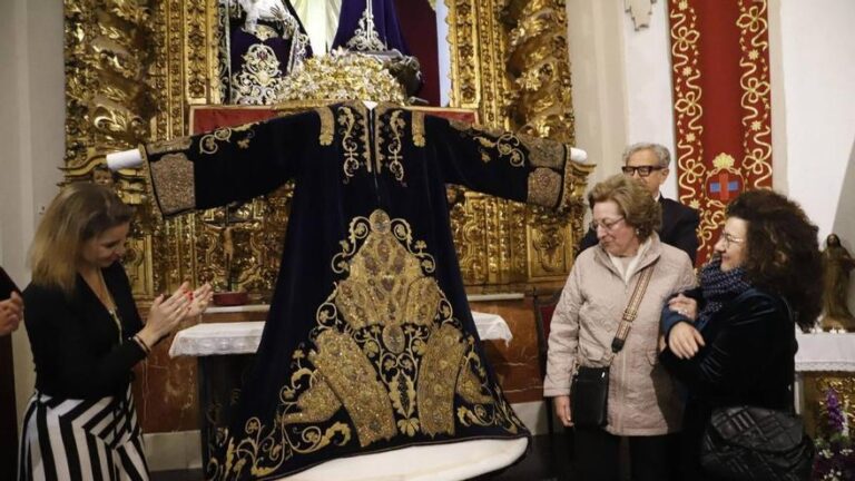 Humildad y Paciencia y el Rescatado lucen sus túnicas restauradas
